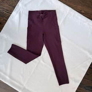 lululemon athletica | Burgundy High-Rise  | Size 6